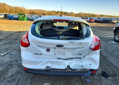 2012 Ford Focus Sel из США, поврежденный, VIN 1FAHP3M27CL351914